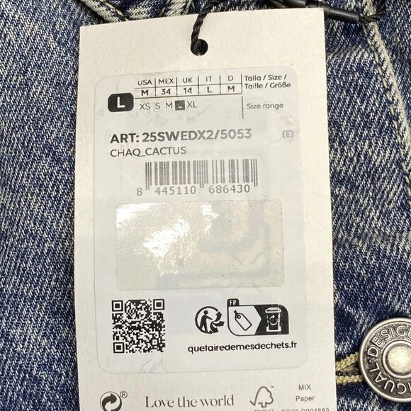 Desigual Women’s Studded Denim Jacket - Picture 2 of 13